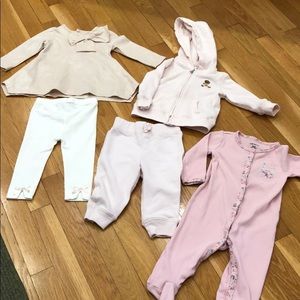 3 outfits for baby one price